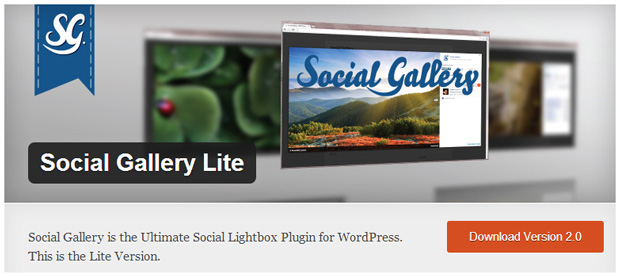 Get Social Gallery Lite Now